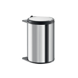 Poubelle intérieure de porte en inox 14 L
