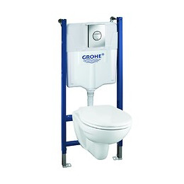 WC suspendu sans bride Solido Bau Start