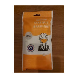 6 masques 11-16 ans CLEAR PROT. 20 lavages