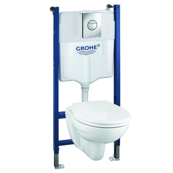 WC suspendu sans bride Solido Bau Start