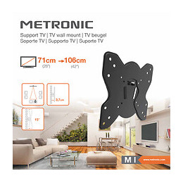 Support TV inclinable 28'' - 42'' - 71 - 106cm - noir