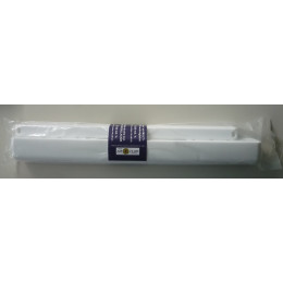 Grille d'aération moustiquaire ABS blanc à visser 15-30m3/h