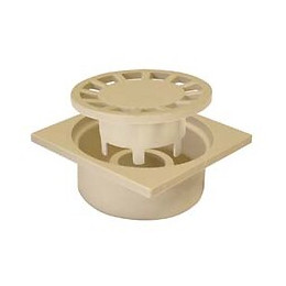 Siphon de cour mâle diamètre 50 15x15 sable