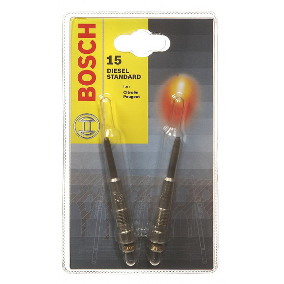 2 bougies prechauffage BOSCH n°15