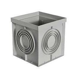 Regard / réhausse 20x20x20 polypropylène