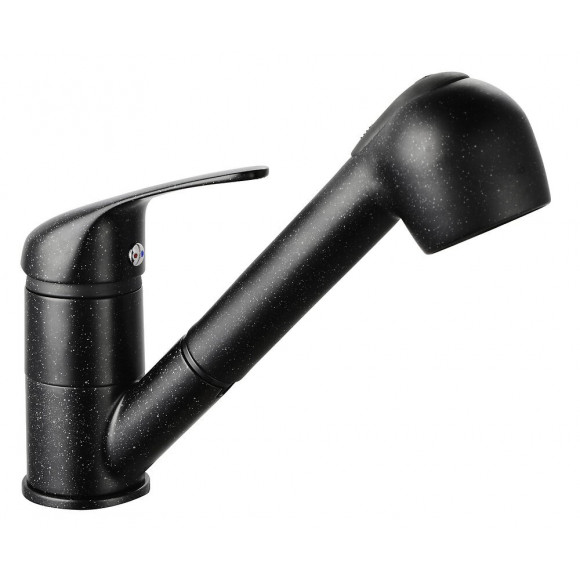 Mitigeur évier BAGO noir moucheté