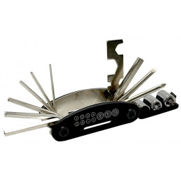 Multi-outils 15 fonctions 13 clés + 2 tournevis