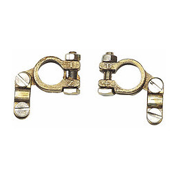 Lot de 2 cosses +/- double serrage