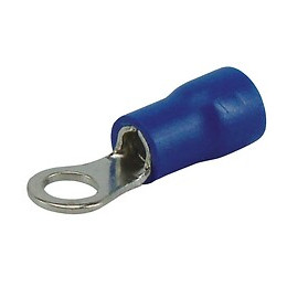 Lot de 10 cosses oeillet 6mm bleu