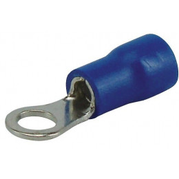 Lot de 10 cosses oeillet 6mm bleu