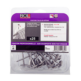 25 vis à bois pour faîtage