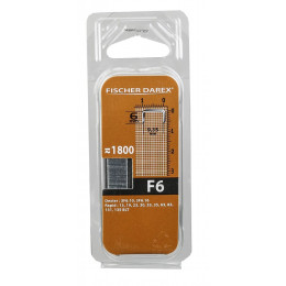 Agrafes type F 6mm x1800