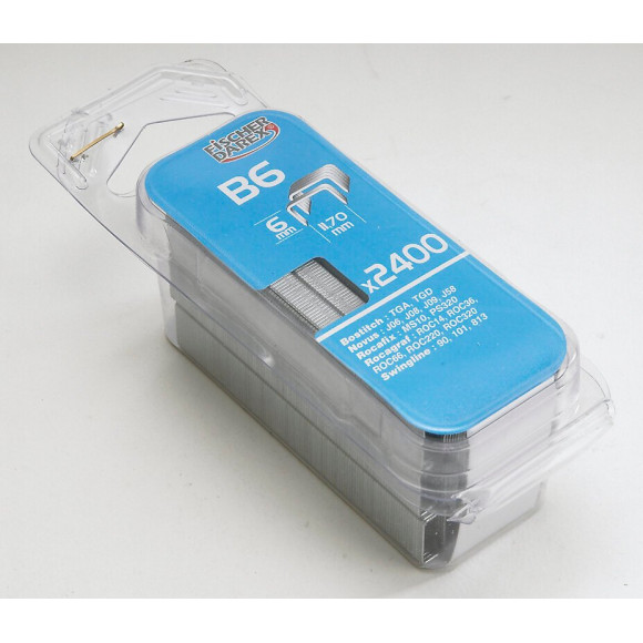 Agrafes type B 8mm x1800