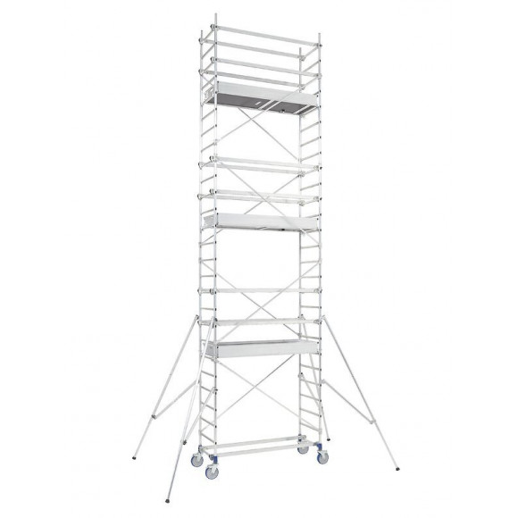 Echafaudage Roulant Cross 180 4m84 Plancher (6m84 Travail)