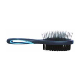 Brosse double pneumatique pour chien