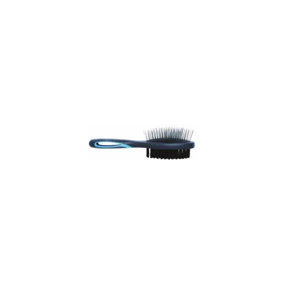 Brosse double pneumatique pour chien