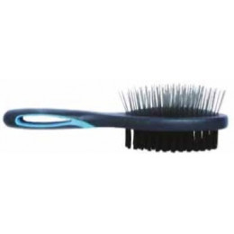Brosse double pneumatique pour chien