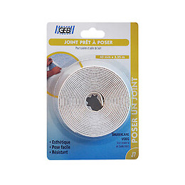 Joint prêt à poser 41mmx3.35m blanc