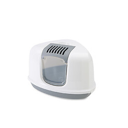 Maison de toilette d'angle