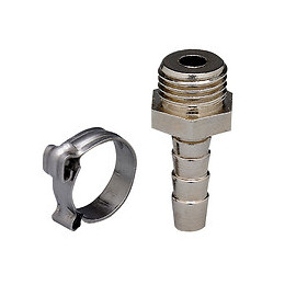 Raccord cannelé 1/4 mâle