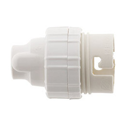 Douille à baïonnette B22 - 100W coloris blanc