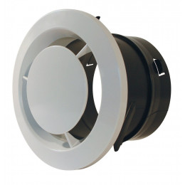 Bouche d'aération ronde pour cuisine Ø125 mm HBH