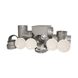 Kit récuperateur d'air chaud 4-6 pièces HBH