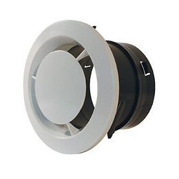 Bouche d'aération ronde pour cuisine Ø125 mm HBH