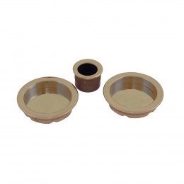 Kit Cuvette ronde Zamak nickel