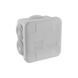 Boite de dérivation en saillie étanche l.60xH.60xP.40mm