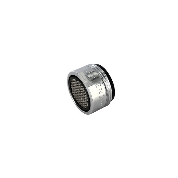 Aérateur mousseur chromé mâle 24x100mm