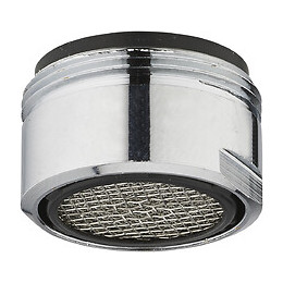 Aérateur mousseur chromé mâle 24x100mm