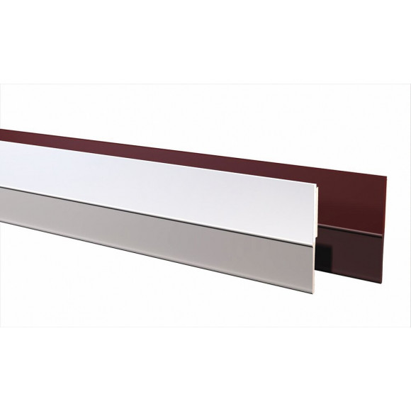 Bas de porte adhésif extra souple blanc 100cm