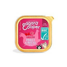 Barquette Naturelle Chaton 85g Poulet/Truite frais