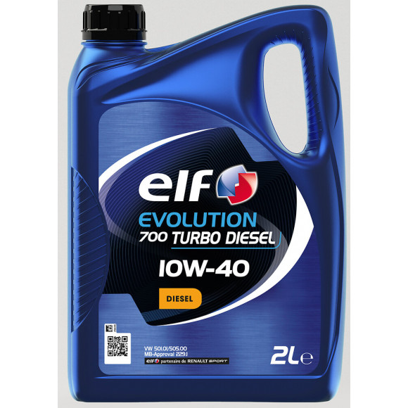 Huile turbo D10W40 2L ELF