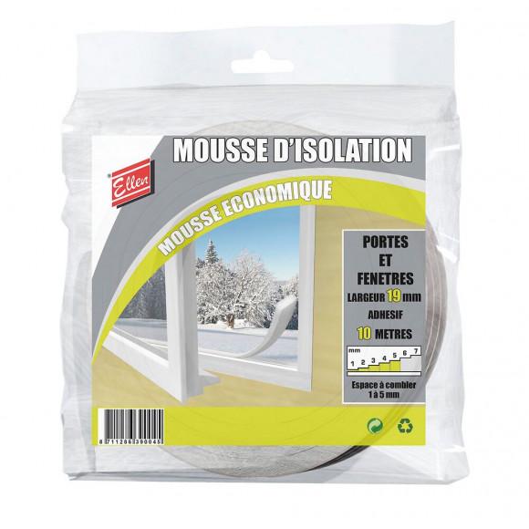 Mousse économique 10mx19mm