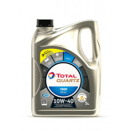 Huile Activa 7000 10W40 Diesel 5L TOTAL