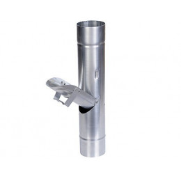 Récupérateur d'eaux pluviales diamètre 80mm zinc