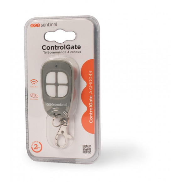 Télécommande 4 canaux - grise