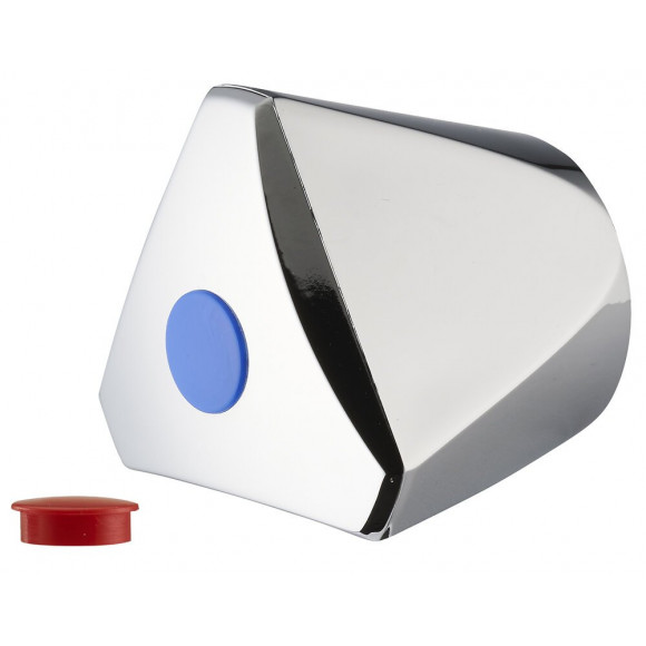 Croisillon tricorne chromé ABS