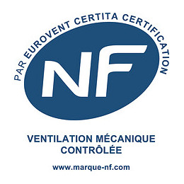 Kit Vmc Simple flux Calibri Hygrovariable 