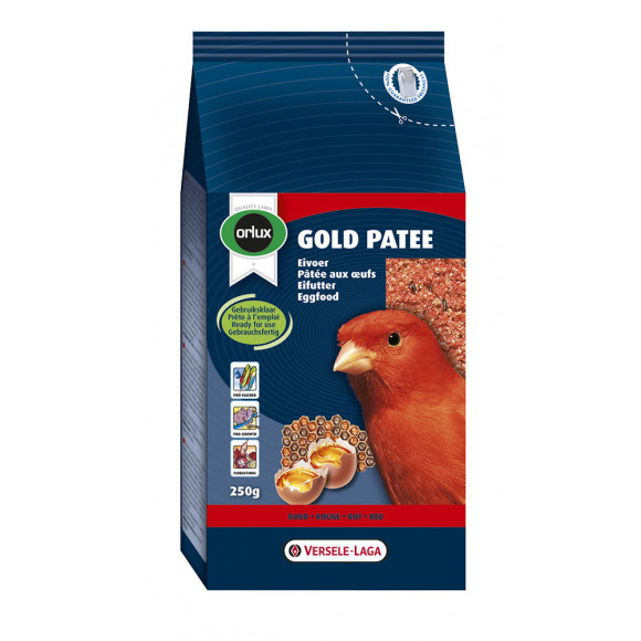 Orlux Gold Patee Canaris Rouge 250g