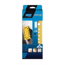 Garniture perforée 115x280 G131F NORTON grain 80 20MULT