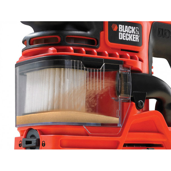 Ponceuse 1/3 feuille 270W BLACK & DECKER Duosand