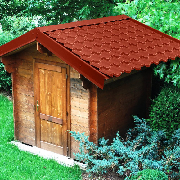 Tôle tuile de couverture emboîtable texturée - sans découpe