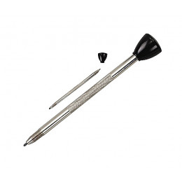 Pointe à tracer 2 pointes carbure