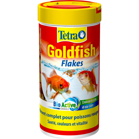 Aliment flocon poisson eau froide Tetra goldfish 250ml