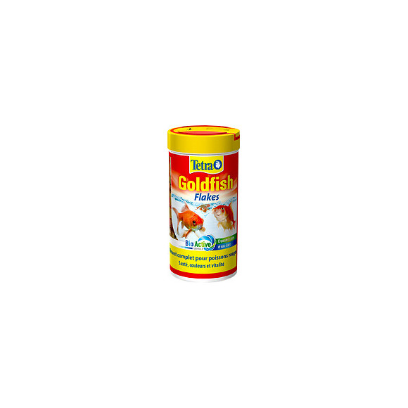 Aliment flocon poisson eau froide Tetra goldfish 250ml