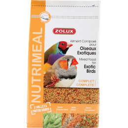 Aliments complets pour oiseaux exotiques ZOLUX Nutrimeal 2,5 kg