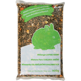Mélange pour lapins nains 900grs